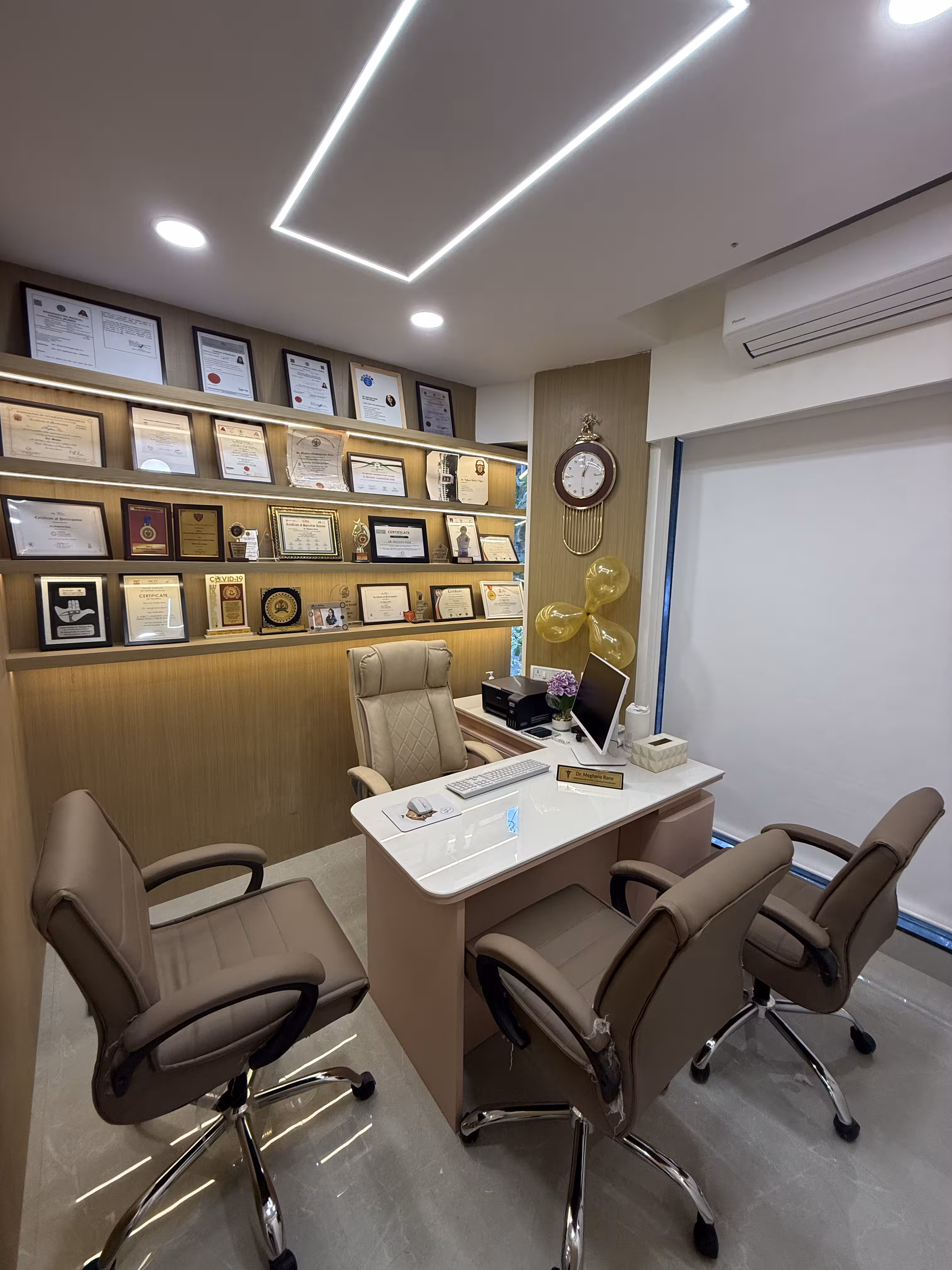 Dr. Meghana Rane's consultation chamber